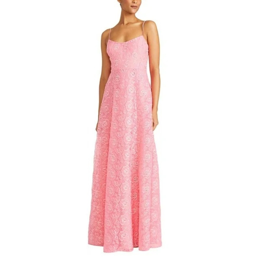 NWT Monique Lhuillier Linda Lace Gown sz 2